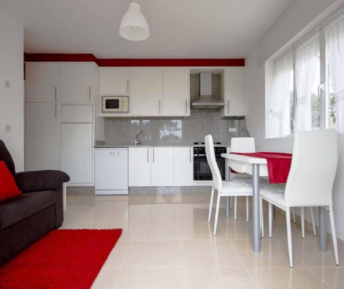 Apartamento Playa De Larino Gándara Dış mekan fotoğraf